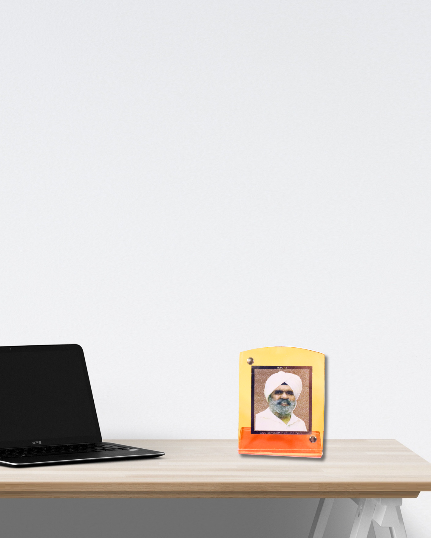 Gold Plated Acrylic 250 - Sant Rajinder Singh Ji Maharaj