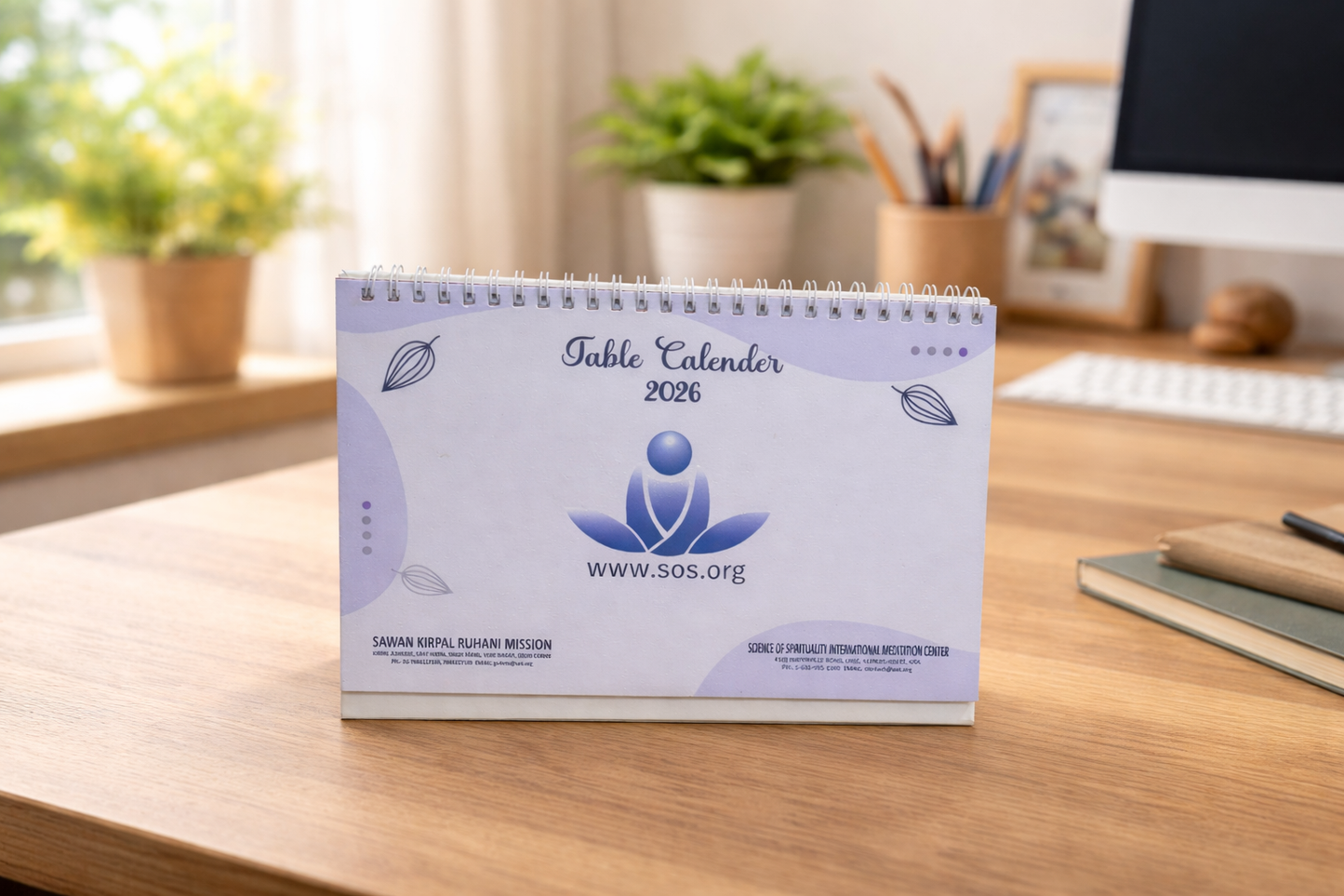 2026 Spiritual Table Calendar – Sant Rajinder Singh Ji Maharaj