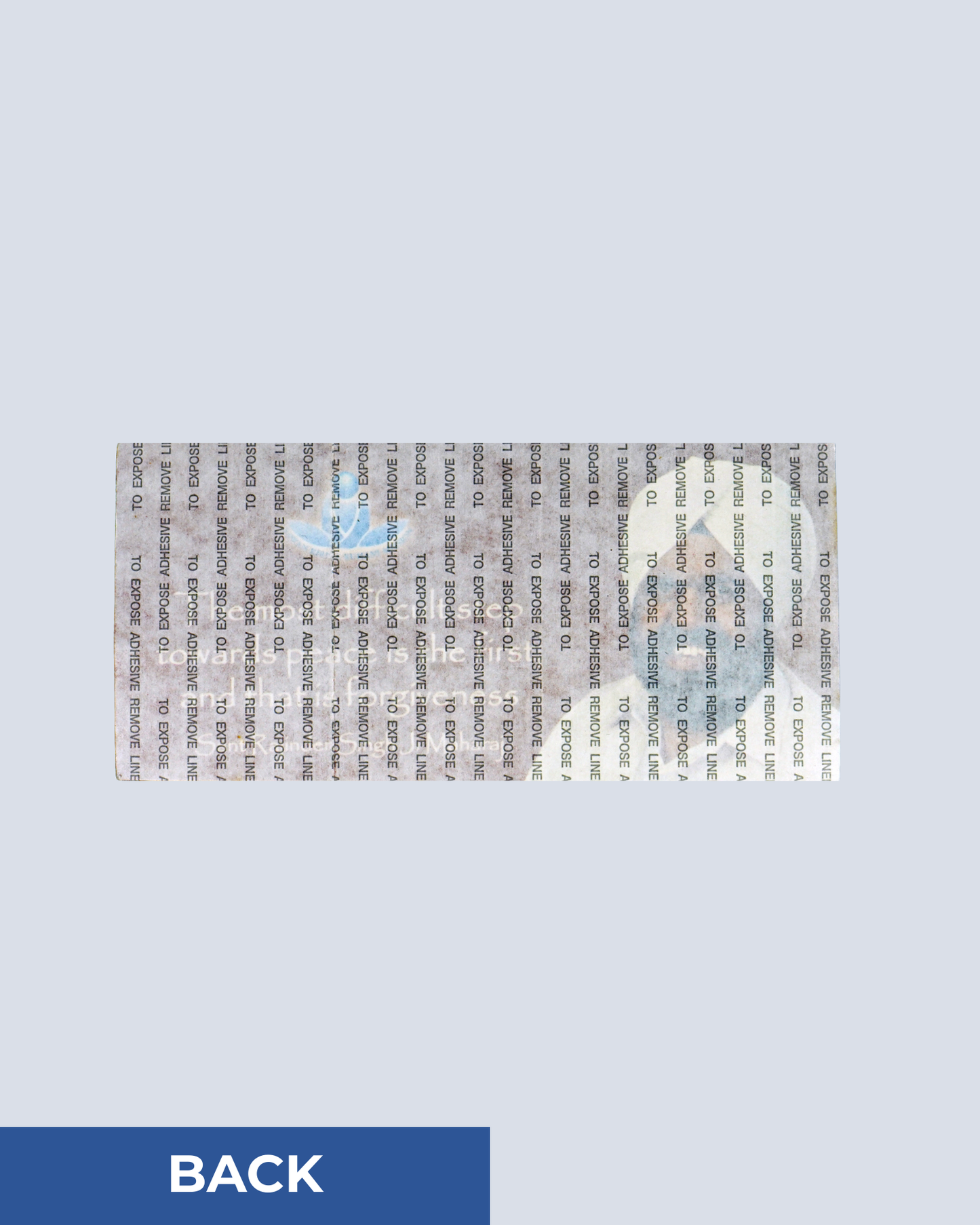 Sticker Photo Inner - Sant Rajinder Singh Ji Maharaj