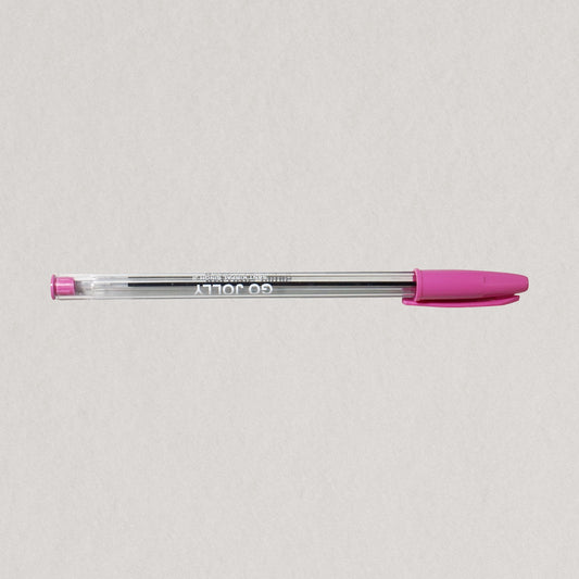 Go Jolly Ballpoint Saino Pen - 4 (Random Color and Style)