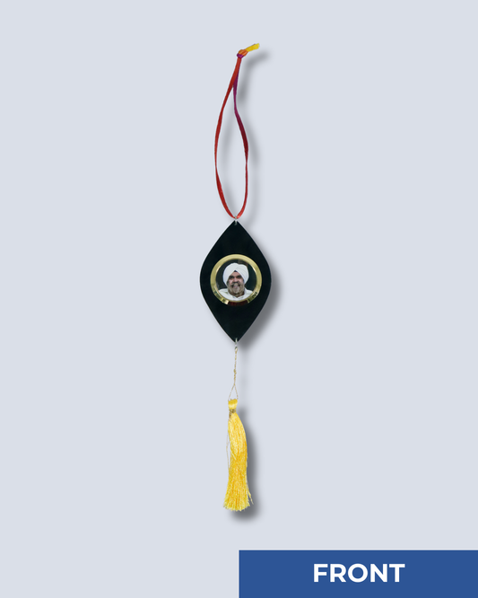 Car Hanging Acrylic Black