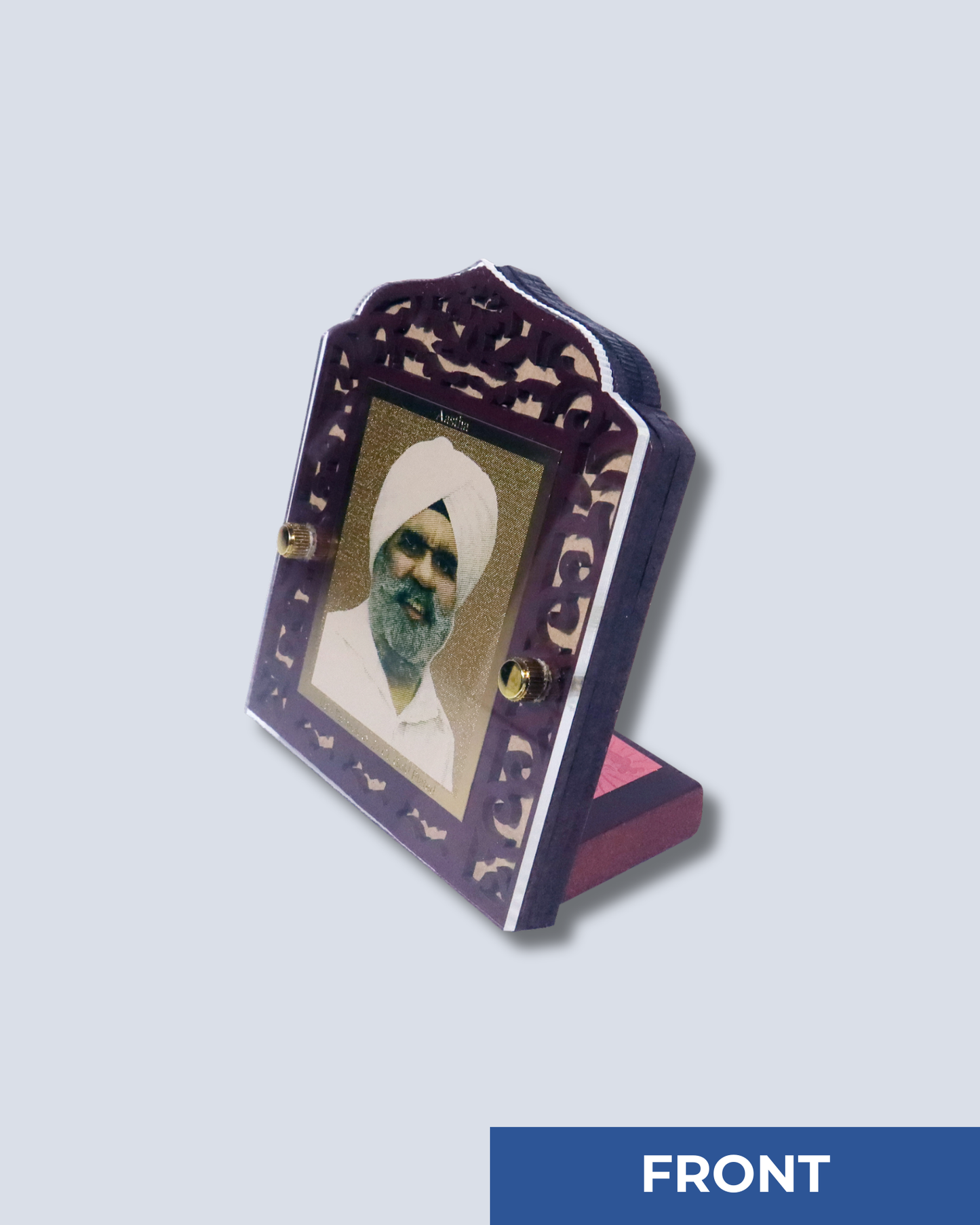 Gold Plated Acrylic 300 - Sant Rajinder Singh Ji Maharaj