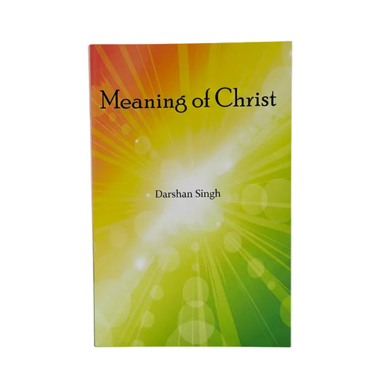 The Meaning of Christ