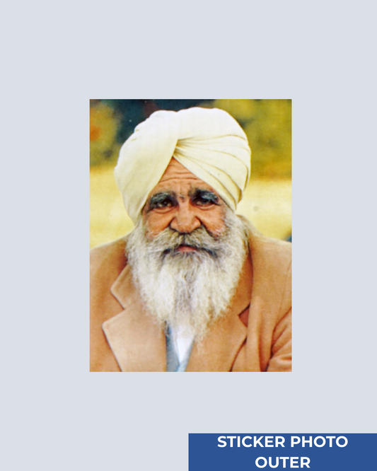 Sticker Photo Outer - Sant Darshan Singh Ji Maharaj